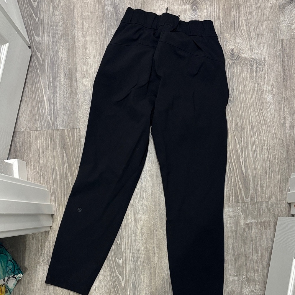 Black Drawstring Pants - image 4